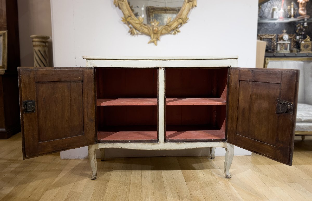CREDENZA DIPINTA TRANSIZIONE SECONDA META’ XVIII SECOLO -photo-6