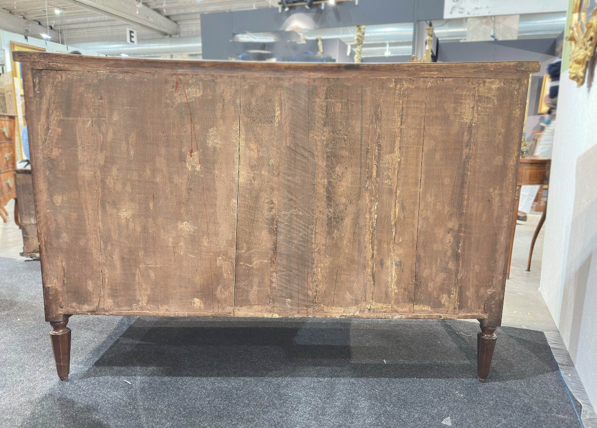CREDENZA NEOCLASSICA LASTRONATA FINE XVIII SECOLO -photo-1
