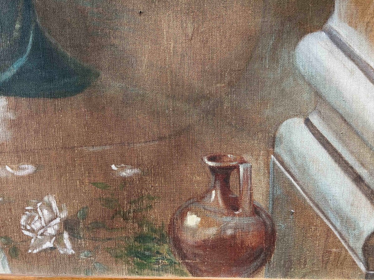 GRANDE DIPINTO NEOCLASSICO FINE XVIII SECOLO -photo-3