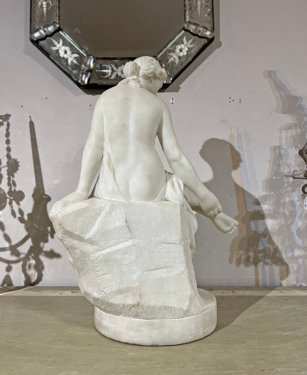 SCULTURA DI VENERE BAGNANTE META’ XIX SECOLO -photo-2
