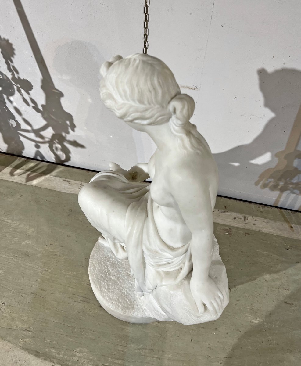 SCULTURA DI VENERE BAGNANTE META’ XIX SECOLO -photo-5
