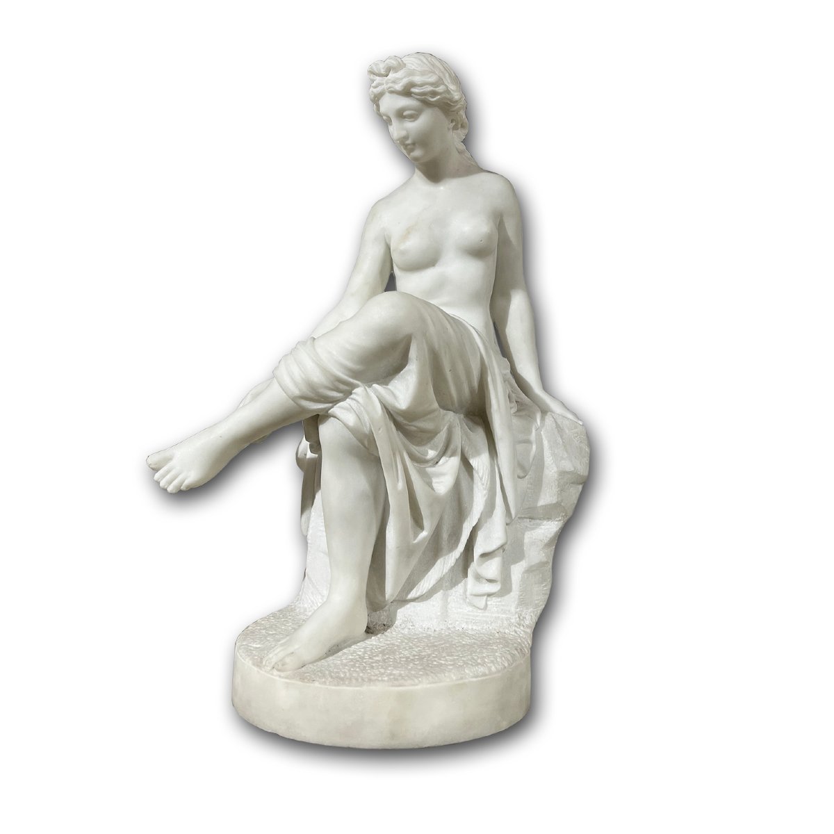 SCULTURA DI VENERE BAGNANTE META’ XIX SECOLO 