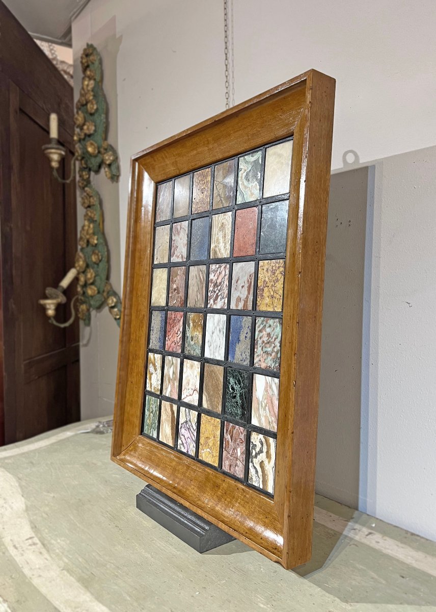 CAMPIONARIO DI MARMI E PIETRE DURE PRIMI XIX SECOLO -photo-3