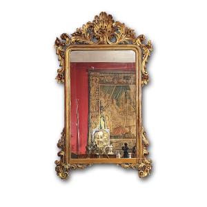 GRANDE SPECCHIERA DORATA LUIGI FILIPPO PRIMA META’ DEL XIX SECOLO