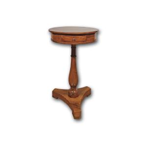 TAVOLINO IN NOCE E CILIEGIO CARLO X META’ XIX SECOLO