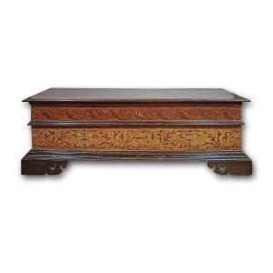 CASSAPANCA IN NOCE DIPINTO PRIMI DEL XVII SECOLO 