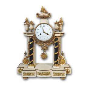 GRANDE OROLOGIO A TEMPIETTO DIRETTORIO FINE XVIII SECOLO