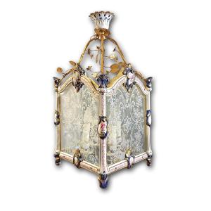 LANTERNA NAPOLEONE III META’ XIX SECOLO