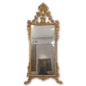 GRANDE SPECCHIERA NEOCLASSICA SECONDA META’ XVIII SECOLO 