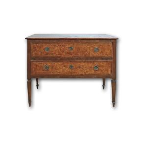 Second Half Of The 18th Century Louis XVI Veneered Chest Of Drawers