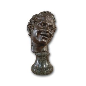 SCULTURA DI SATIRO IN BRONZO FINE XVI SECOLO 