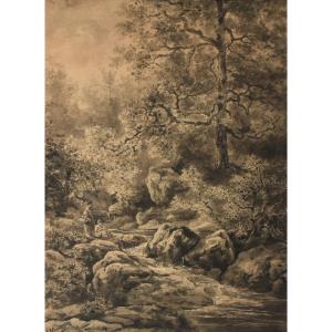 Henri Marcette (1824-1890) - Belgian Artist