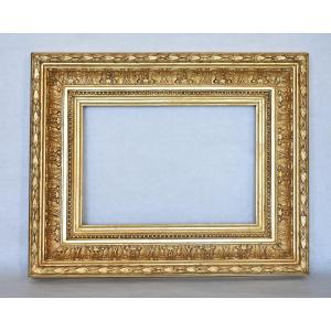 Antique Frame In Carved And Gilded Wood - 19th Century