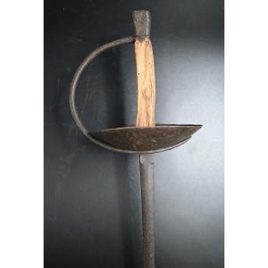 18th Century Wrought Iron Sword