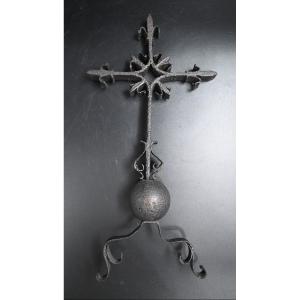 Wrought Iron Cross, 16th Century
