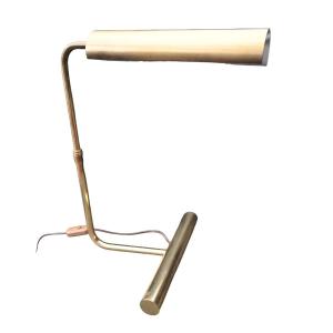 Gold Metal Desk Lamp By Christian Liaigre