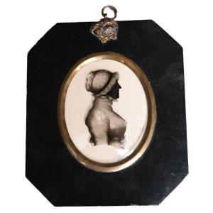 19th Century Miniature Silhouette