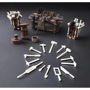 Masterpiece, Miniature Workshop Of A Forge, Companion Masterpiece