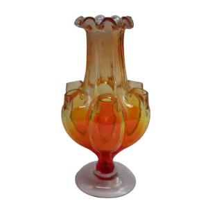 Glass Tulip Vase, 19th Century