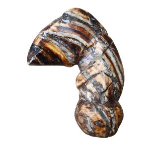 Keris/kris Handle From A Fossilized Mammoth Tooth, Indonesia