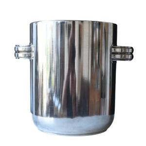 Art Deco Silver Metal Wine Bucket By Quist