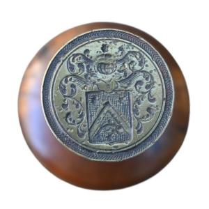 Seal Stamp With Important Coat Of Arms, 18th Century