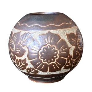 François Gillet, Stoneware Vase, 1950-1970