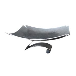 Sculptural Modernist Silver-plated Centerpiece By Lino Sabattini, Italy, 1970s
