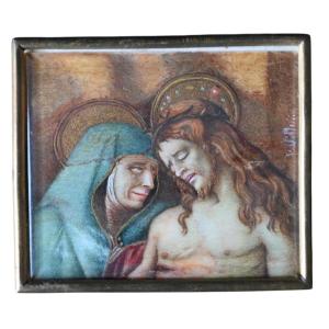 19th Century Florentine Religious Miniature – Pietà