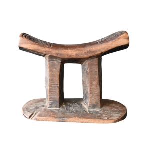 Kuba Wooden Neck Rest (early 20th Century) Dr Congo
