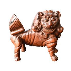 Dutch Colonial Period Ceylonese Guardian Lion Sculpture – 18th Century