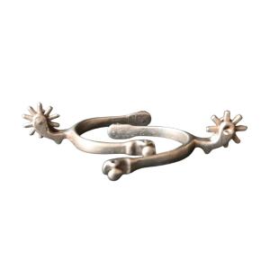 Military Cavalry Spurs – France/belgium Circa 1880–1910 (nickel Alloy)