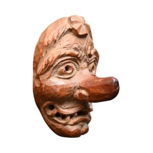 Japanese Netsuke – Grotesque Mask, Edo To Early Meiji Period (circa 1820–1880)