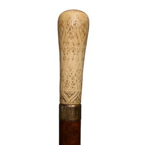 Elegant English Gentleman's Cane – Late 18th Century
