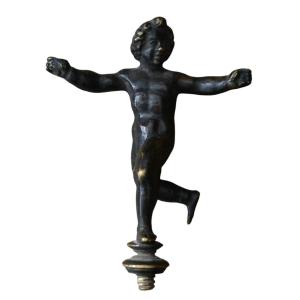 Bronze Figure Of A Winged Putto (probably Eros) Circa 1550–1600