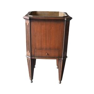 English Mahogany Wine Cooler / Wine Bucket, Early 19th Century, With Brass Liner