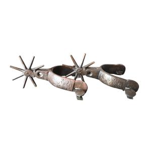 Pair Of 19th-century Gaucho Spurs – Argentina / Uruguay
