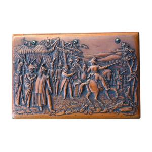 Napoleonic Box In Carved Wood – France, Early 19th Century