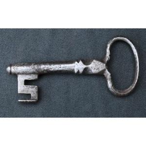 17th Century Wrought Iron Key