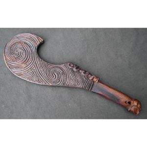 A Maori Club Hand Club, New Zealand, Wahaika