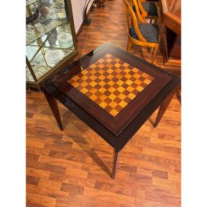 Art Deco Game Table Circa 1930