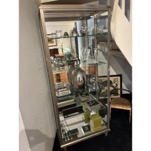 Art Deco Display Cabinet Circa 1930, Bronze, Signed A. Ravenel
