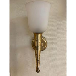Pair Of Perzel Wall Lights, Art Deco