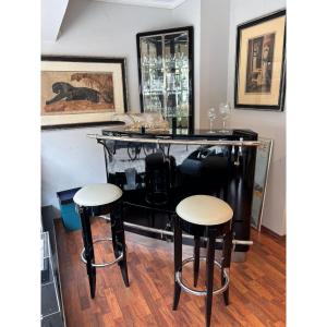 Art Deco Bar Set Circa 1930
