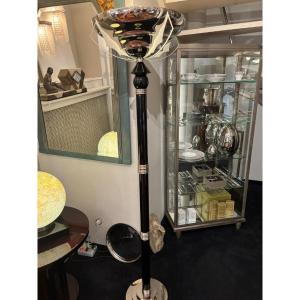 Art Deco Floor Lamp By Petitot, Circa 1930