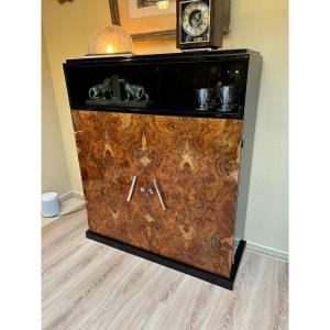 Art Deco Two-door Storage Unit Circa 1930