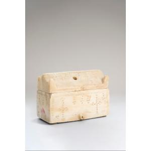 Reliquary Or Funerary Urn In Byzantine Marble - 5th-6th Century  