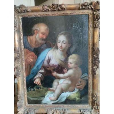 Follower Of Antonio Allegri Said The Correge "madonna And Child"