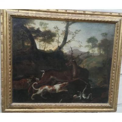 Suiveur De Paul De Vos -  l'Hallali Du Cerf - Epoque XVIIIeme