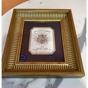 “château La Conseillante” 1989 Label